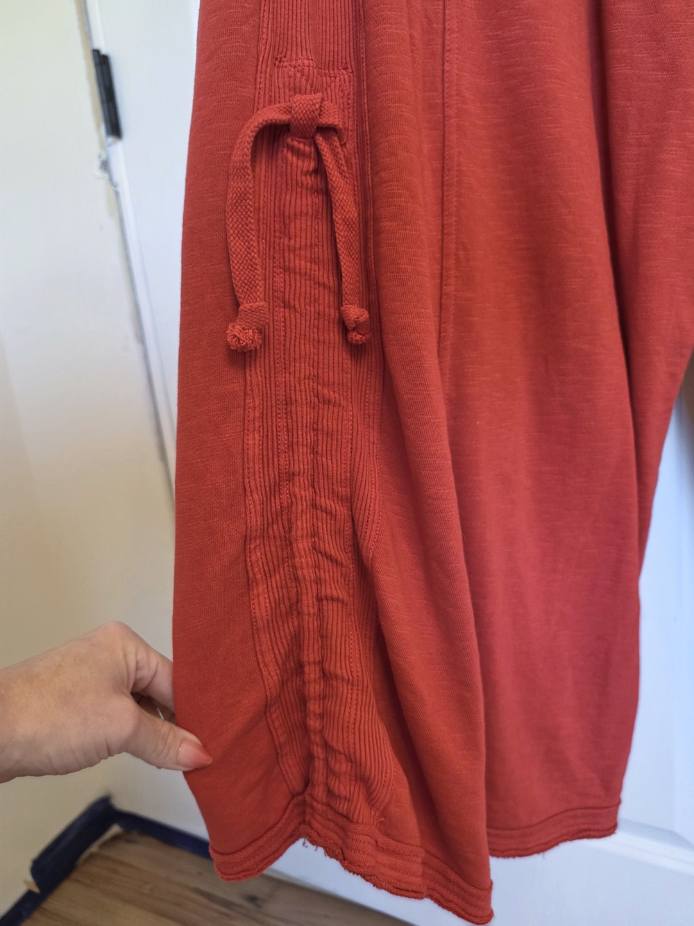 Anthropologie Horizon Red Racerback Wide-Leg Jumpsuit - Picture 11 of 12